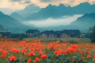 鹅泉花海