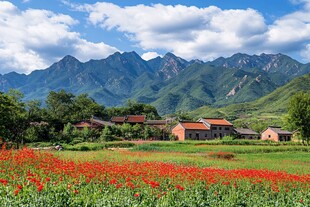 海坨山谷