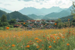 径山花海