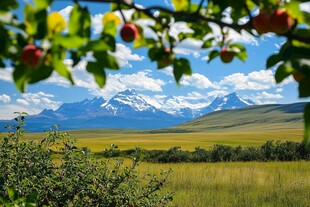 山地苹果园