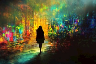 梦幻世界里的姑娘