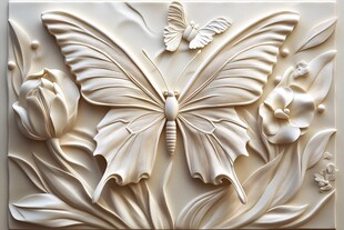 浮雕蝴蝶
