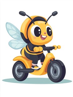 原创卡通蜜蜂
