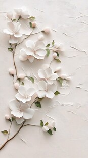 3d立体简约花