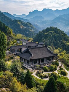 山林深山禅寺