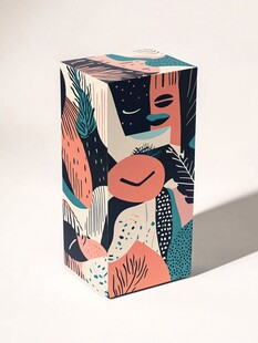 方盒插画设计