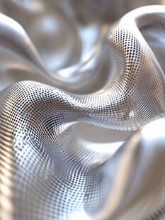 飘逸艺术扭曲网格