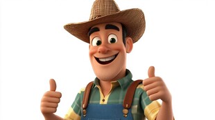 农夫卡通ip设计