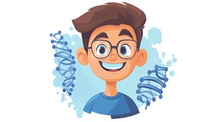 小科学家卡通形象设计