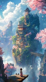古风仙境天上宫阙