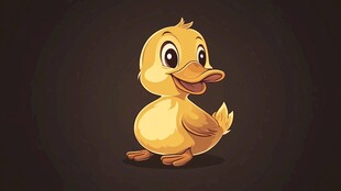 小鸭卡通ip形象