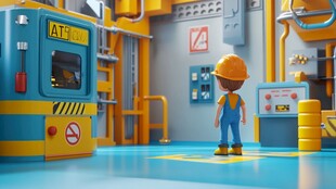 工业场景工业题材