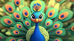 3d立体插画风格