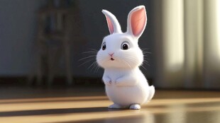 小兔临摹