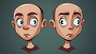 大头卡通形象设计