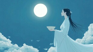 中秋唯美宽屏壁纸