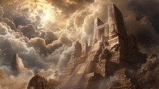 神话风格背景图