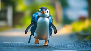 原创企鹅ip设计