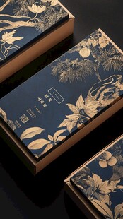 花鸟酒店月饼包装