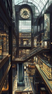 横滨门百货内景横滨市