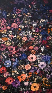 泫雅风花朵壁纸