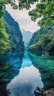 唯美自然山青水秀