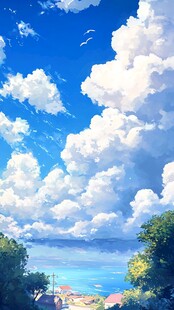 新海诚动漫风装饰画