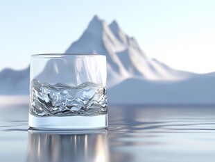 水杯场景效果图