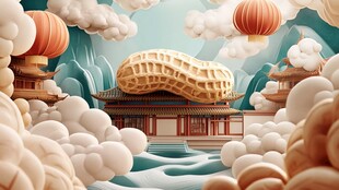 3d月饼场景