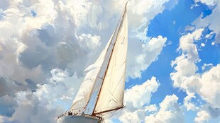 扬帆启航高清画