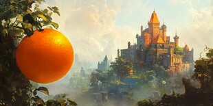 超现实主义的城堡