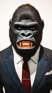 霸气大猩猩形象