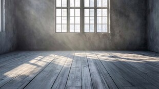 阳光照射的房间