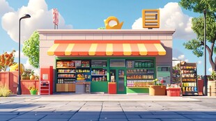 卡通便利店