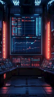 宇宙飞船仪表板