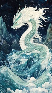 古风龙插画
