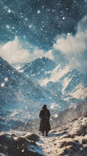 星辰大海男孩背影