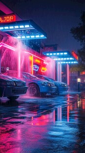 雨天出租车