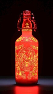 大坛酒瓶效果图