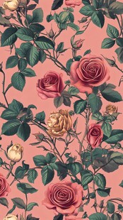 春日绚丽炫丽温柔玫瑰