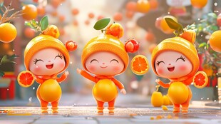 水果ip吉祥物设计