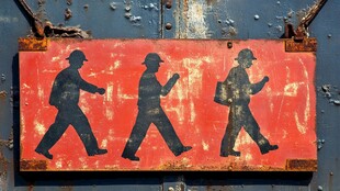 码头搬运工浮雕