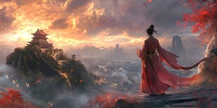 古风人物大场景