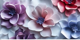 3d立体花壁纸