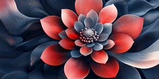 3d立体花壁纸