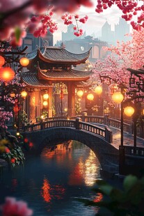 唯美浪漫江南水乡风情