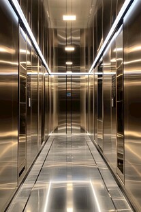 住宅小区电梯间