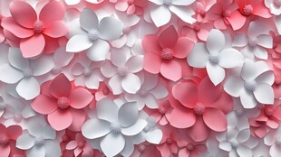 3d立体花壁纸