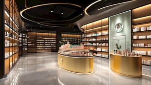 进口化妆品展厅