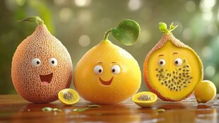 水果ip吉祥物设计